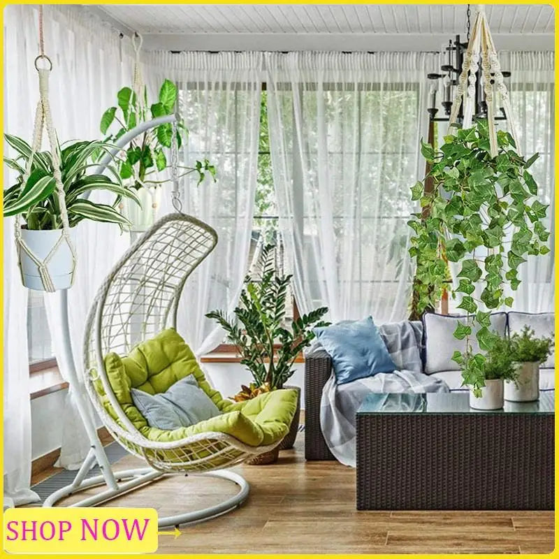 Especial 3 Pcs Rope Hanging Planter Hanging Plant Holders Macrame Flower Pot Hanger With Hanging Hooks For Outdoor Decor