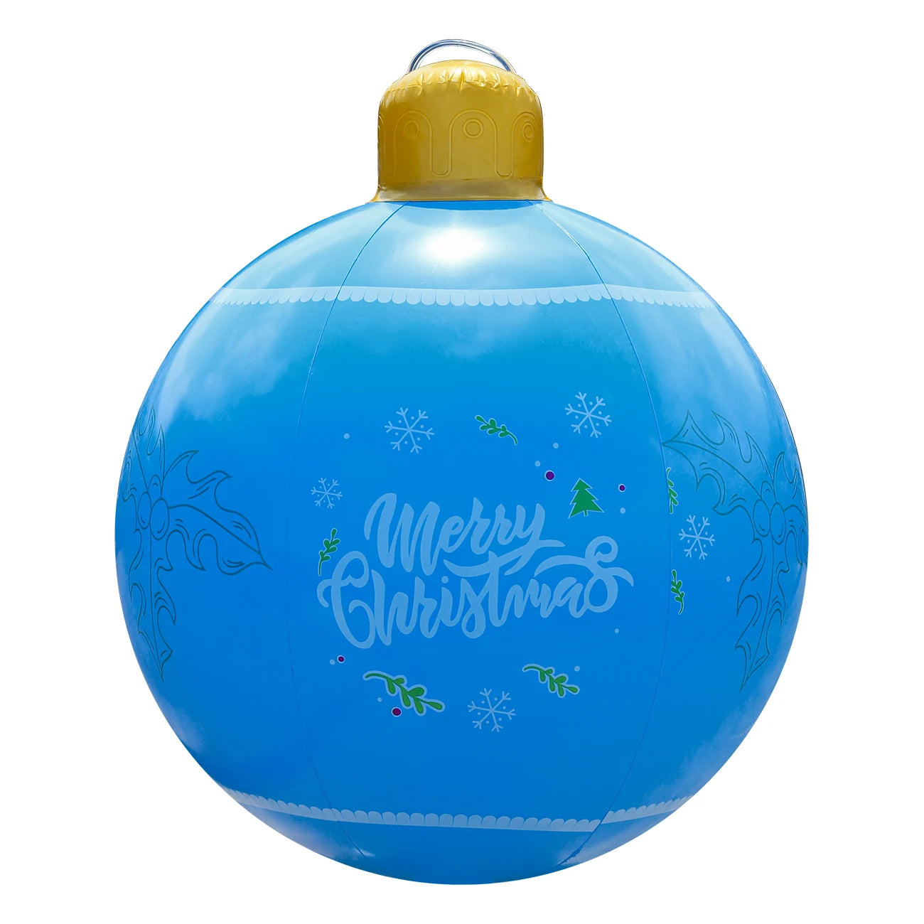 Inflatable Decorations PVC Inflatable Ornaments for Christmas Tree Yard Lawn Porch Winter Holiday Merry Christmas Outdoor Decor