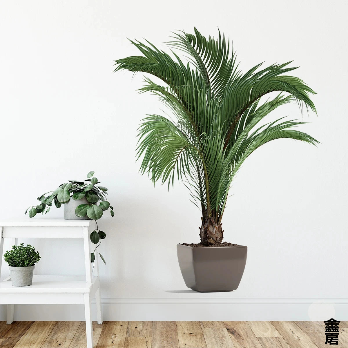 Simulation of Green Plants Potted Art Wall Stickers for Bedroom Living Room office Decoration Wall Decal