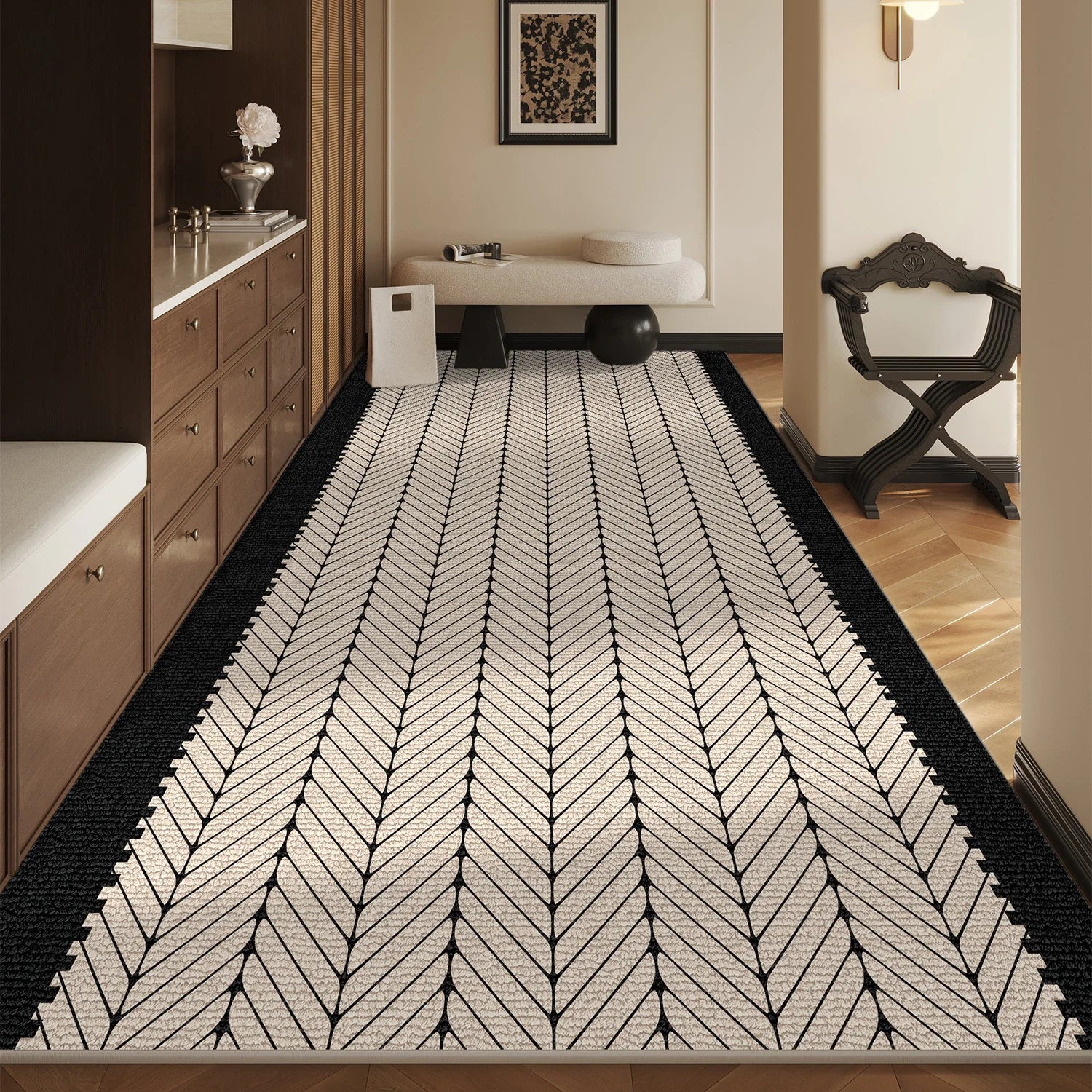 Hallway Carpet Runner Rug Long Corridor Floor Mat Entrance Doormat Large Area Door Mats Anti-slip Home Decor Ковер В Прихожую