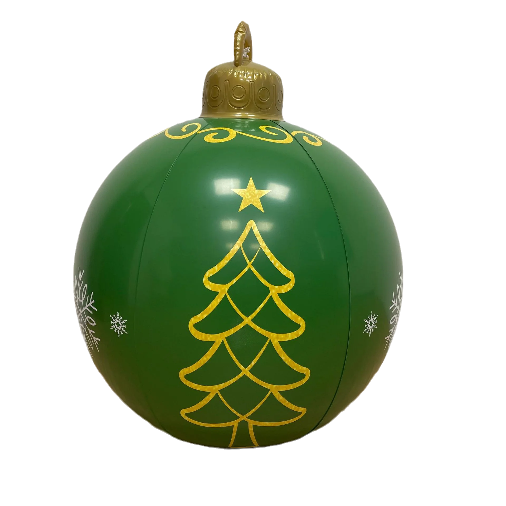 2026 Hot Sale Outdoor Christmas Inflatable Ball PVC Giant Large Balls Xmas Tree Decorations Holiday Party Yard Garden Ornament