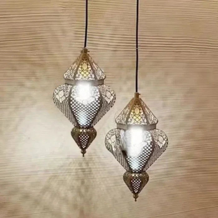 Hot SalesModern Mosque Of Light Moroccan Pendants Hanging Lantern Lampshade Chandeliers Moroccan Light Shades Arabic Lamp Morocc