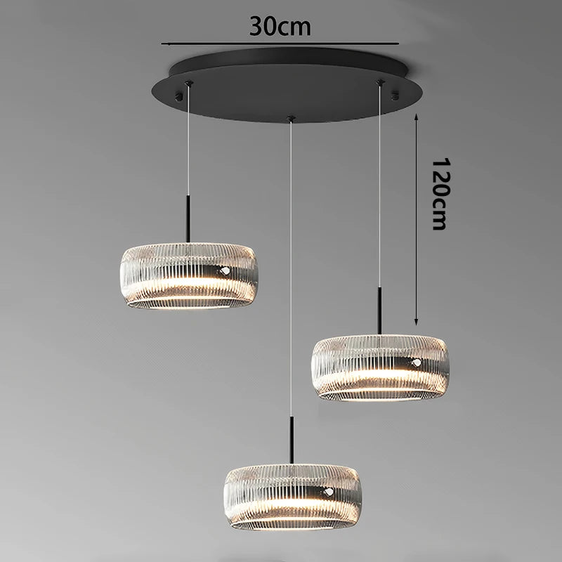 Nordic home decoration pendant lights for dining room, energy-saving lamps for ceilings, indoor lighting fixtures