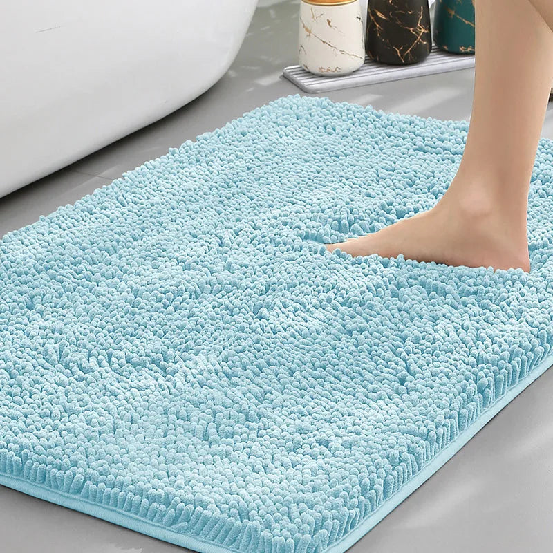 Bath Mat Cheap  Thicken Memory Carpet Rugs Toilet Bathtub Room Living Room Door Bathroom Absorbent Foot Floor Mats