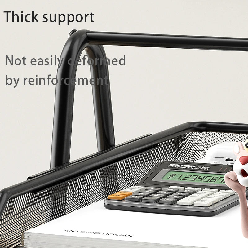 3 Tier Mesh Desk Organizers,Office Supplies Organizer,Desk Organizer Tray,File Storage,Mesh Paper Tray,File Organizer Tray