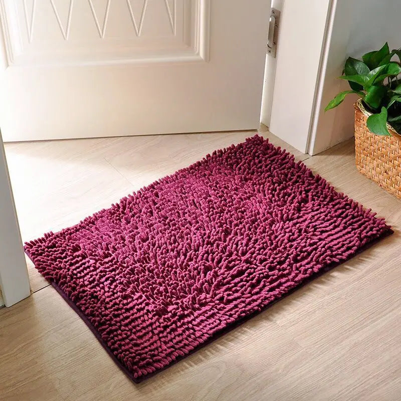 Bathroom mat Cheap chenille absorbent carpet bathroom bathtub room living room door bathroom absorbent pad
