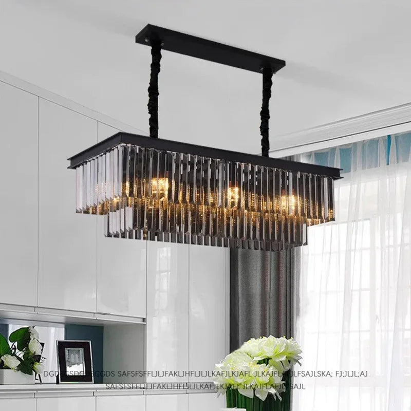 Designer Engineering Creative American Model Room Crystal Chandelier