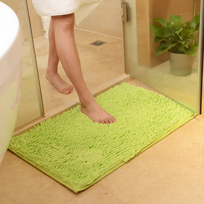 Bathroom mat Cheap chenille absorbent carpet bathroom bathtub room living room door bathroom absorbent pad
