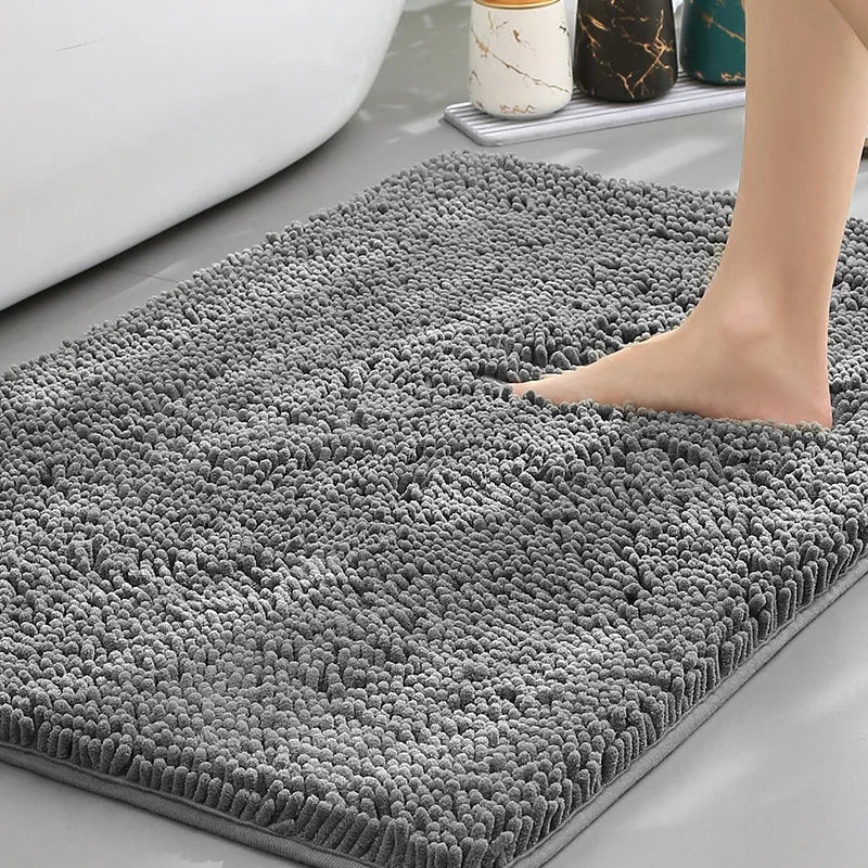 Bathroom mat Cheap chenille absorbent carpet bathroom bathtub room living room door bathroom absorbent pad