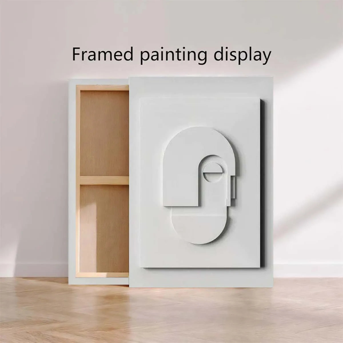 Nordic 3D Effect Geometric Canvas Painting Wall Art Abstract Minimalist Lines Art Poster Prints For Living Room Home Decor Mural