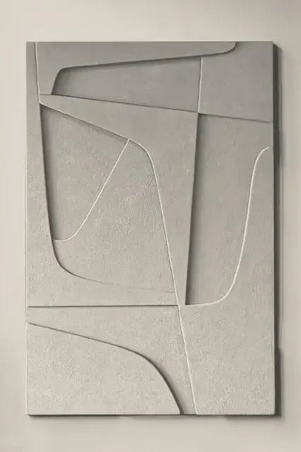 Nordic 3D Effect Geometric Canvas Painting Wall Art Abstract Minimalist Lines Art Poster Prints For Living Room Home Decor Mural