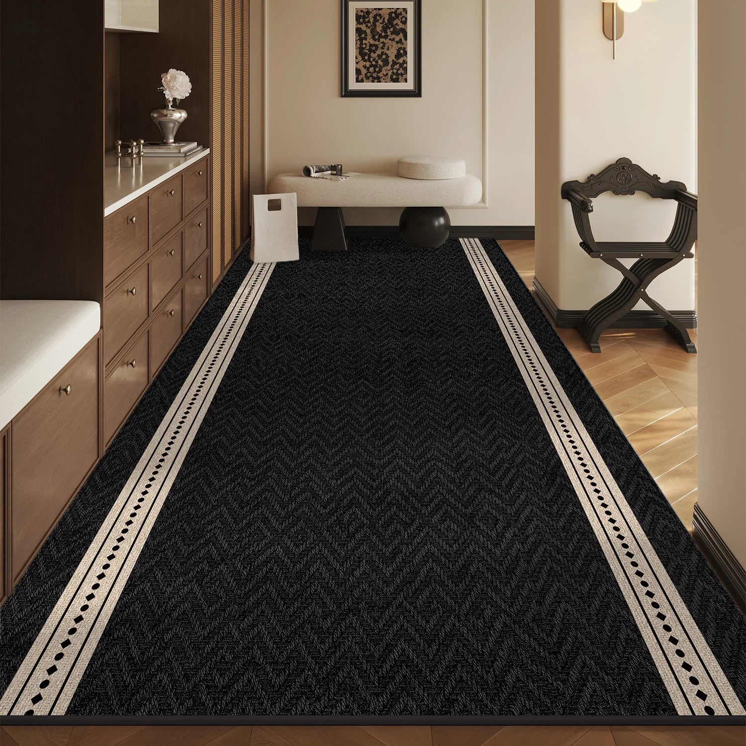 Hallway Carpet Runner Rug Long Corridor Floor Mat Entrance Doormat Large Area Door Mats Anti-slip Home Decor Ковер В Прихожую
