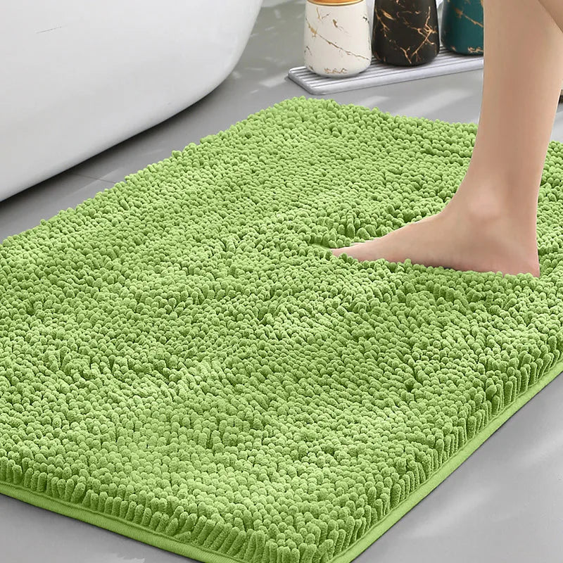 Bath Mat Cheap  Thicken Memory Carpet Rugs Toilet Bathtub Room Living Room Door Bathroom Absorbent Foot Floor Mats