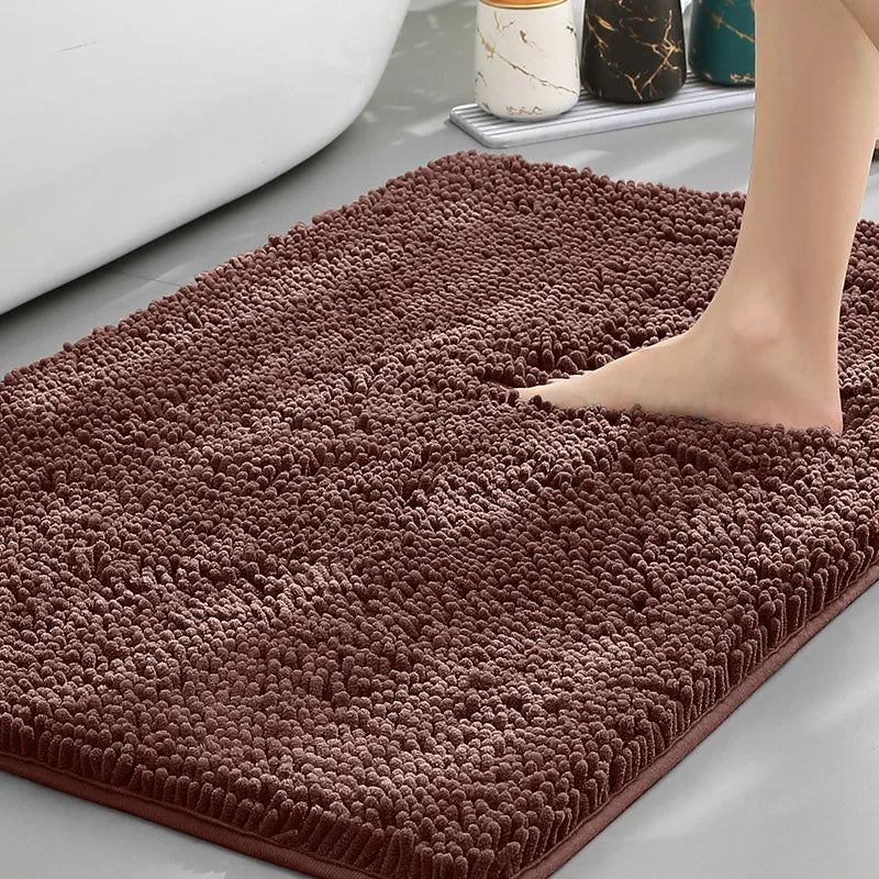 Bath Mat Cheap  Thicken Memory Carpet Rugs Toilet Bathtub Room Living Room Door Bathroom Absorbent Foot Floor Mats