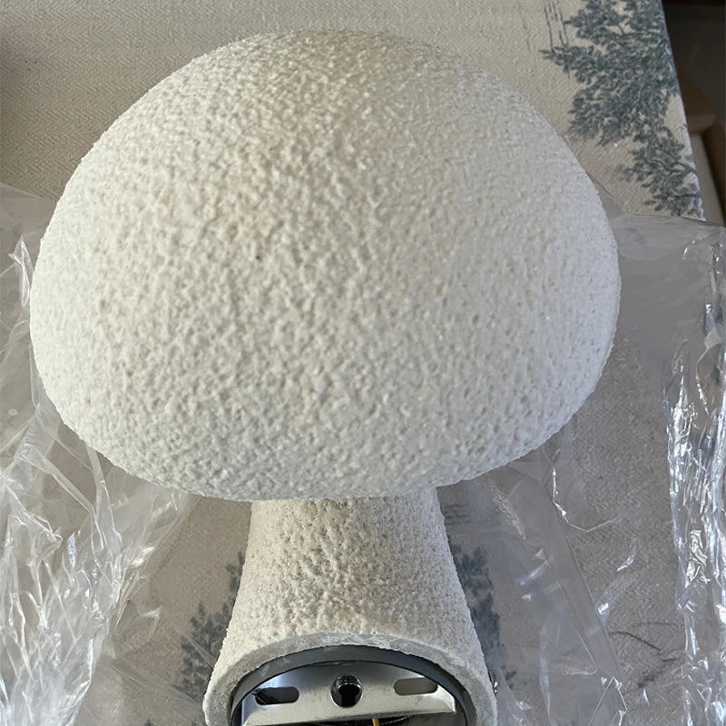 Nordic Mushroom Resin Wall Lamp Creativity Wabi Sabi Wall light for Living Room Bedroom Home Decor Led Bedside Lamp