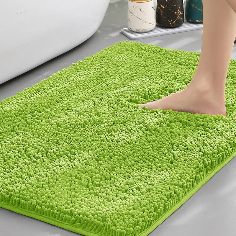 Bath Mat Cheap  Thicken Memory Carpet Rugs Toilet Bathtub Room Living Room Door Bathroom Absorbent Foot Floor Mats