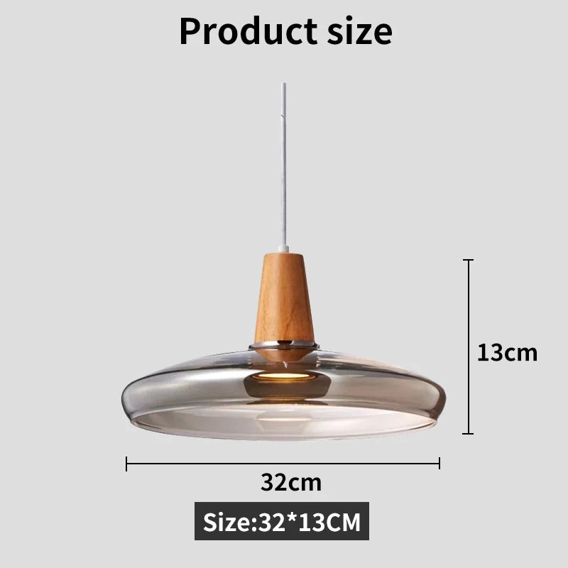Nordic Glass Pendant Lights Modern Hanging Lamp Restaurant Lamps Loft Bar for Living Room Indoor Decor Lighting Fixture