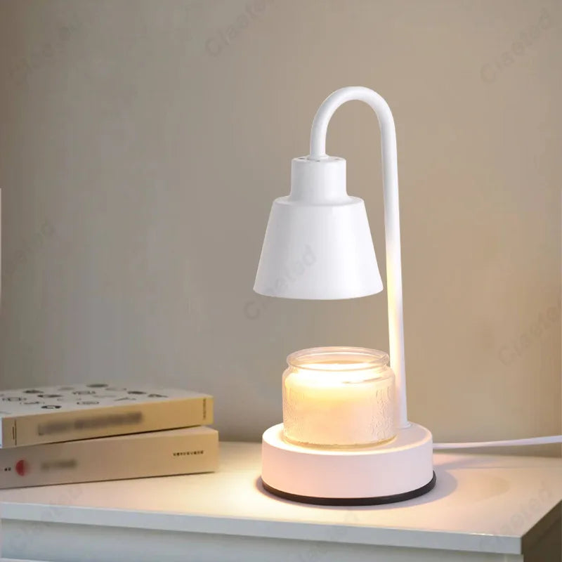 Retro Electric Candle Melting Lamp with Dimming Switch