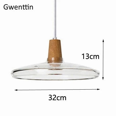 Nordic Glass Pendant Lights Modern Hanging Lamp Restaurant Lamps Loft Bar for Living Room Indoor Decor Lighting Fixture