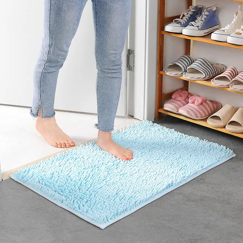 Bathroom mat Cheap chenille absorbent carpet bathroom bathtub room living room door bathroom absorbent pad