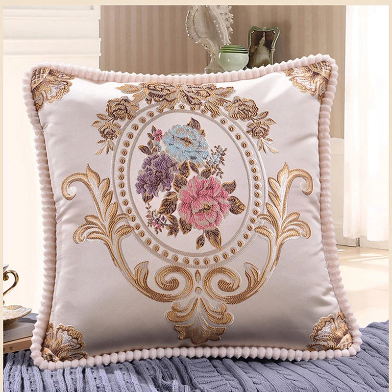 48x48cm American Europe Cushion Cover Pillowcase Back Home Sofa Pillow Case Decorative Car Cushion Covers Throw Pillow Case