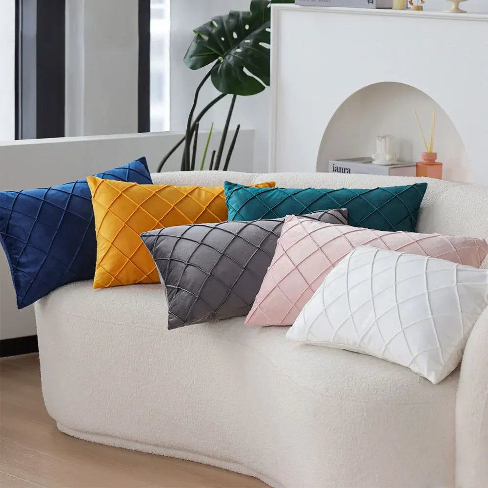 Various Color 30x50 Rectangular Pillow Cover Ultra Soft Decorative Sofa Throw Cushion Cover Pillowcase Living Room Funda Cojin