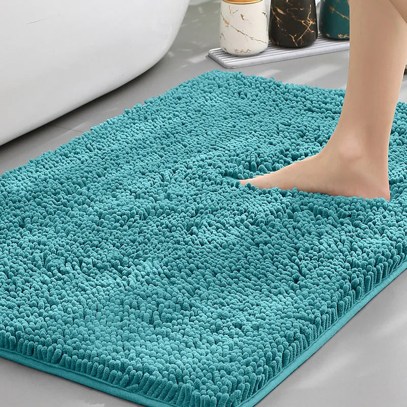 Bath Mat Cheap  Thicken Memory Carpet Rugs Toilet Bathtub Room Living Room Door Bathroom Absorbent Foot Floor Mats