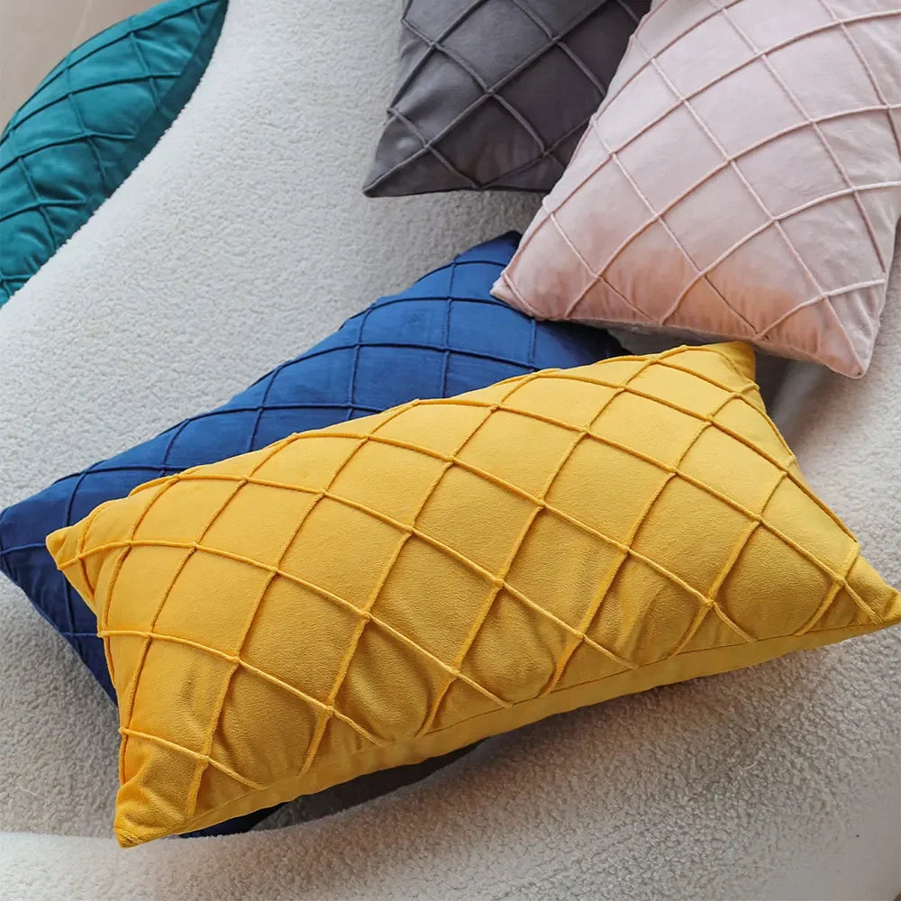 Various Color 30x50 Rectangular Pillow Cover Ultra Soft Decorative Sofa Throw Cushion Cover Pillowcase Living Room Funda Cojin
