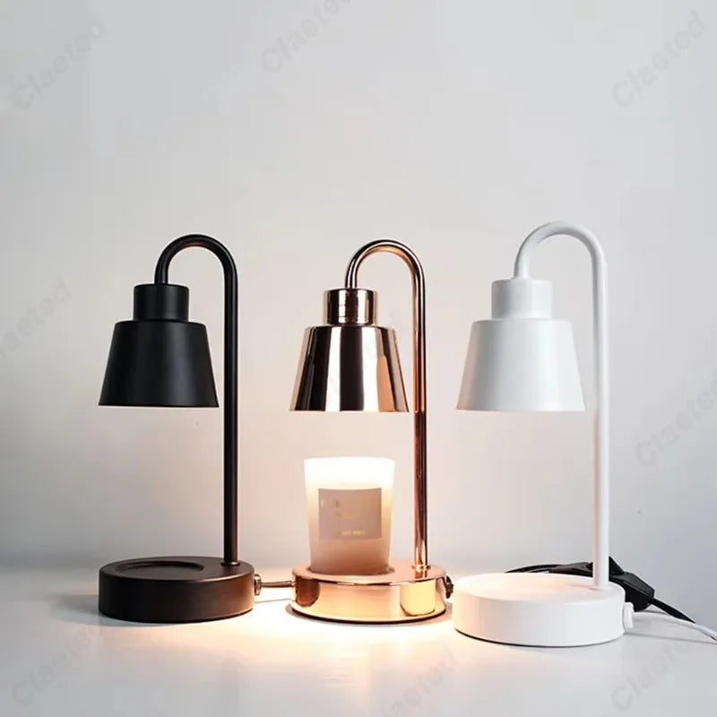 Retro Electric Candle Melting Lamp with Dimming Switch