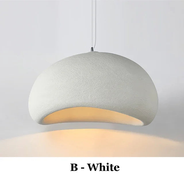 Nordic Wabi Sabi Pendant Light Modern LED Ceiling Chandelier Light for Living Room Dining Bedroom Bar Home Decor Hanghing Lamp