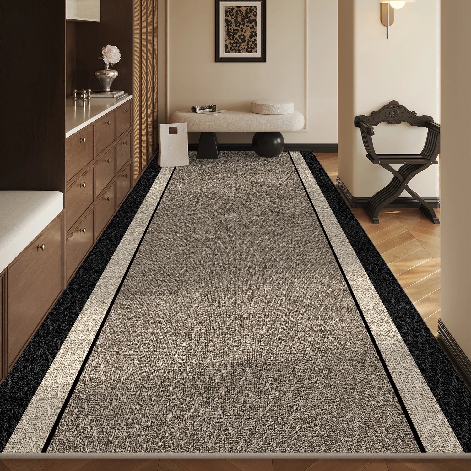 Hallway Carpet Runner Rug Long Corridor Floor Mat Entrance Doormat Large Area Door Mats Anti-slip Home Decor Ковер В Прихожую