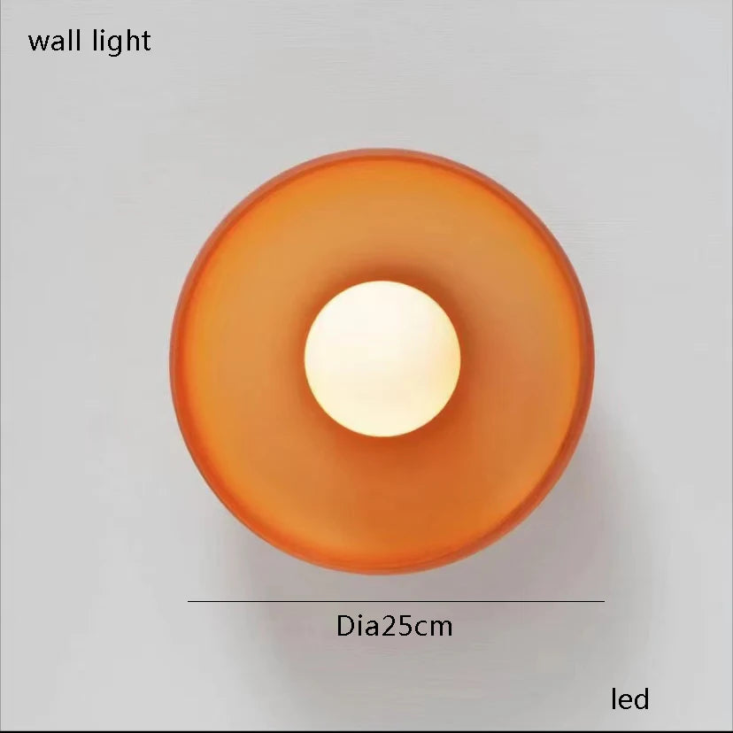 Spanish Designer Glass Pendant Lamp Nordic Colored Glass Chandeliers for Kitchen Living Dining Room Hanging Light Fixture