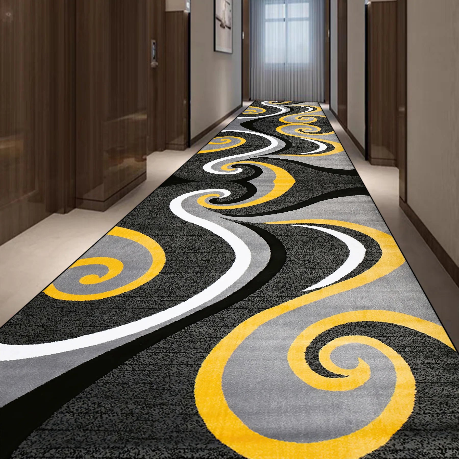 Light Luxury Long Corridor Carpet Runner Washable Hallway Area Rugs Hotel Porch Entry Doormat Non-slip Stairway Floor Mats Ковер