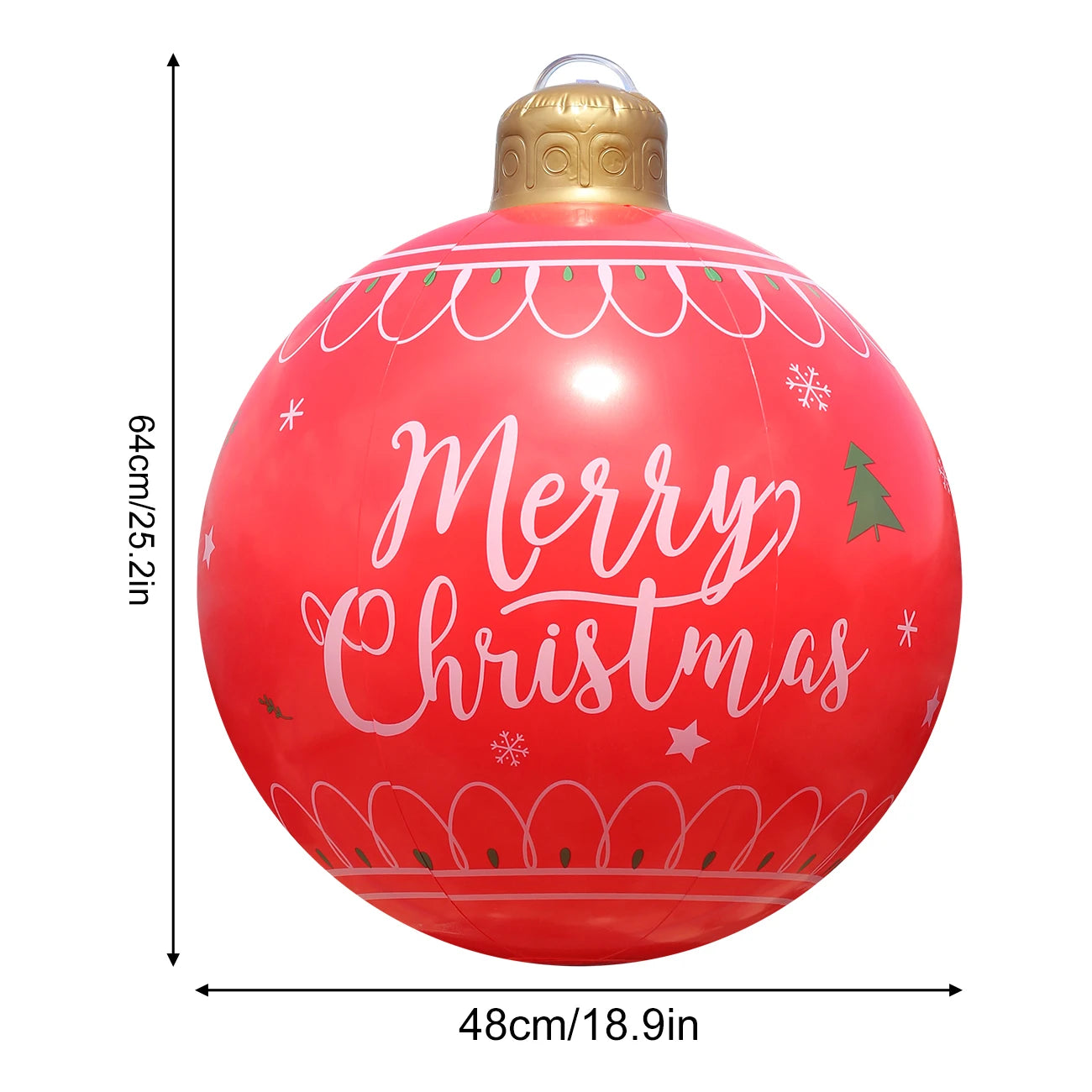 Inflatable Decorations PVC Inflatable Ornaments for Christmas Tree Yard Lawn Porch Winter Holiday Merry Christmas Outdoor Decor