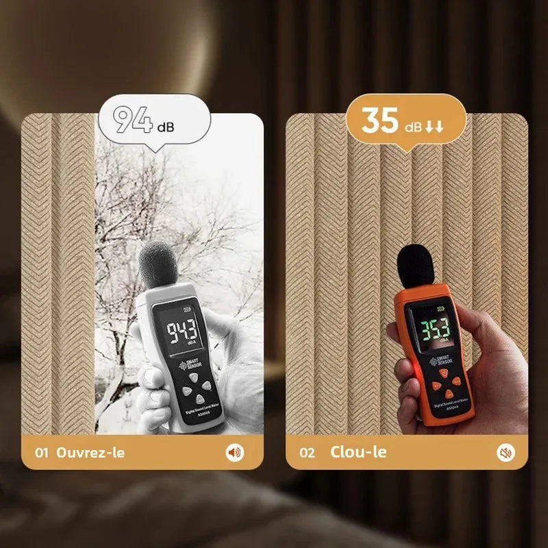 Soundproof Blackout Curtain for Living Room Windproof Window Curtains Warm Winterization Cold Weather Drapery for Bedroom Winter