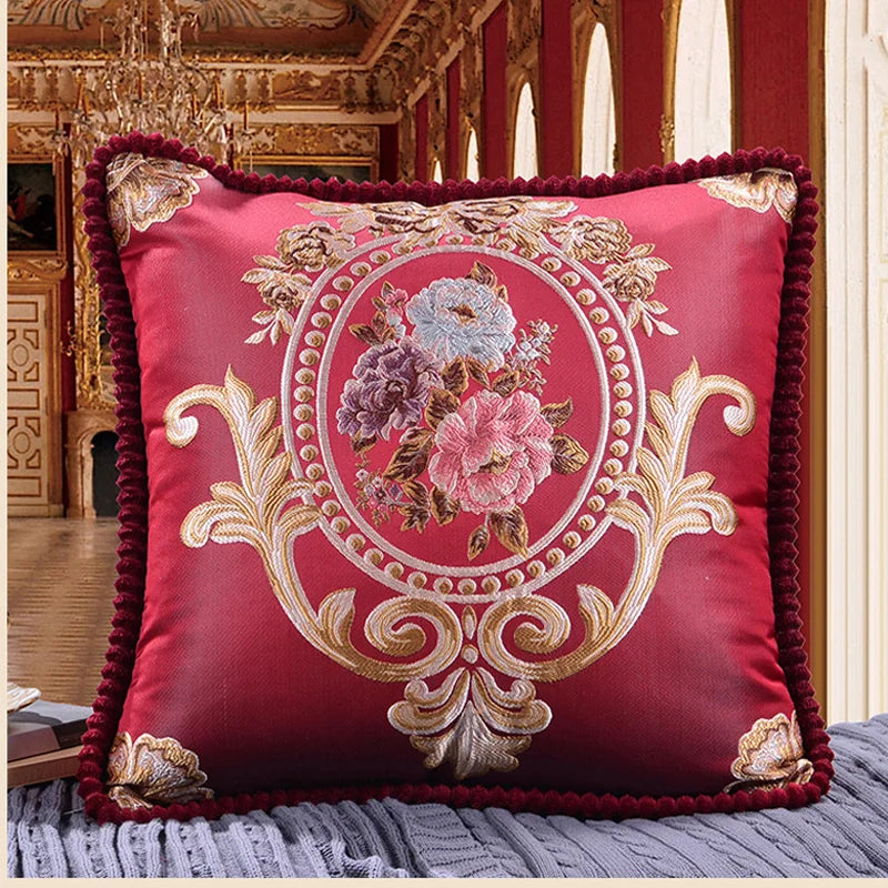 48x48cm American Europe Cushion Cover Pillowcase Back Home Sofa Pillow Case Decorative Car Cushion Covers Throw Pillow Case