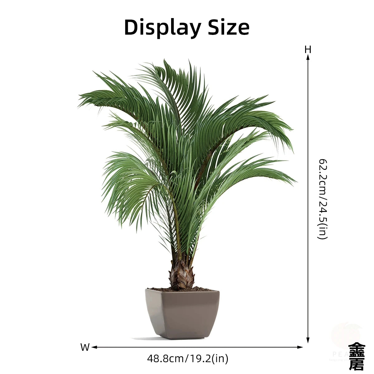 Simulation of Green Plants Potted Art Wall Stickers for Bedroom Living Room office Decoration Wall Decal