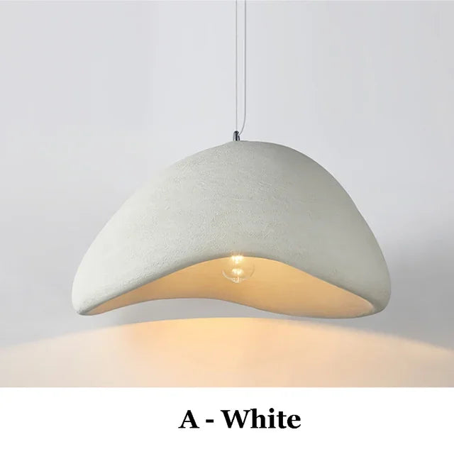 Nordic Wabi Sabi Pendant Light Modern LED Ceiling Chandelier Light for Living Room Dining Bedroom Bar Home Decor Hanghing Lamp