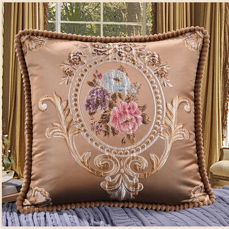 48x48cm American Europe Cushion Cover Pillowcase Back Home Sofa Pillow Case Decorative Car Cushion Covers Throw Pillow Case