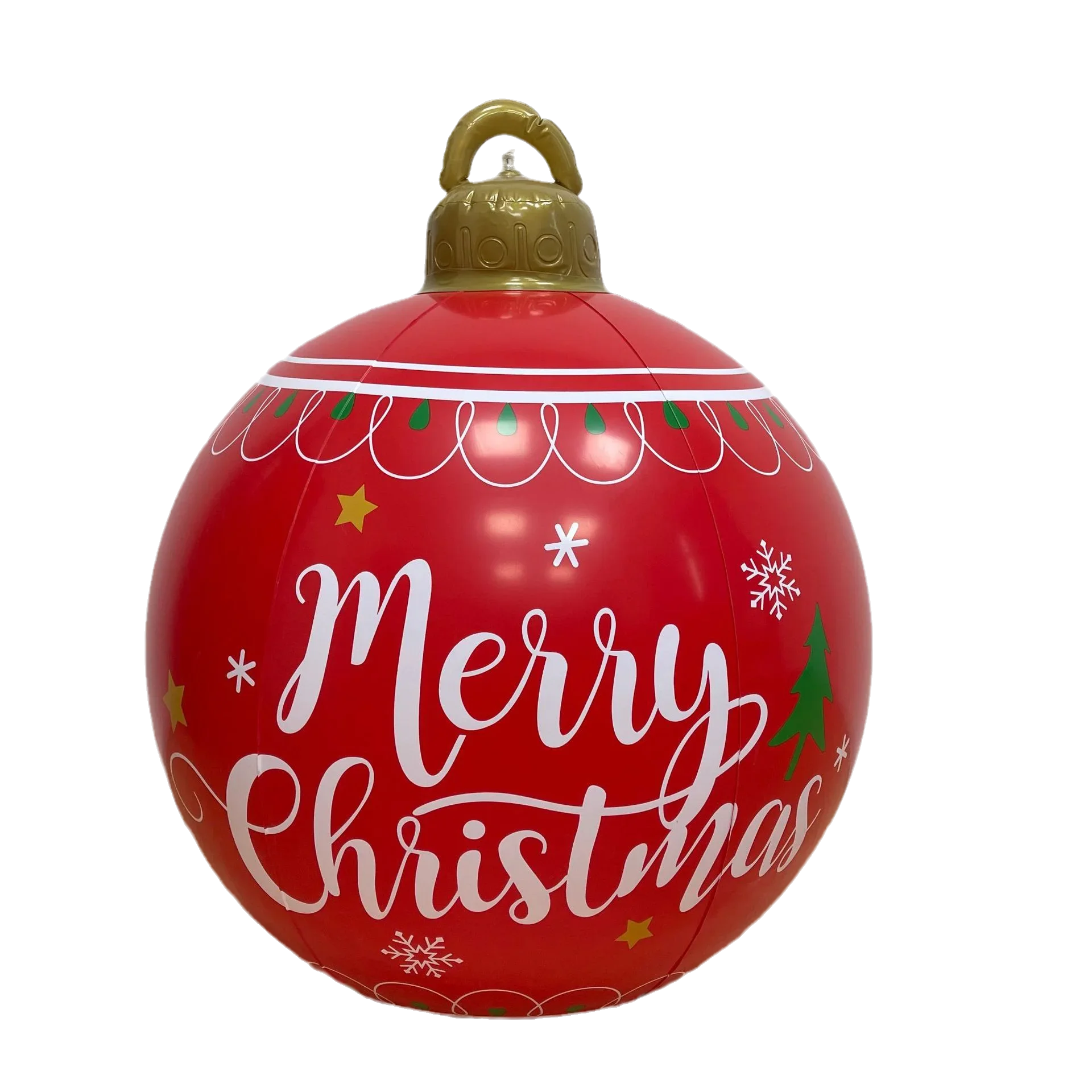 2026 Hot Sale Outdoor Christmas Inflatable Ball PVC Giant Large Balls Xmas Tree Decorations Holiday Party Yard Garden Ornament