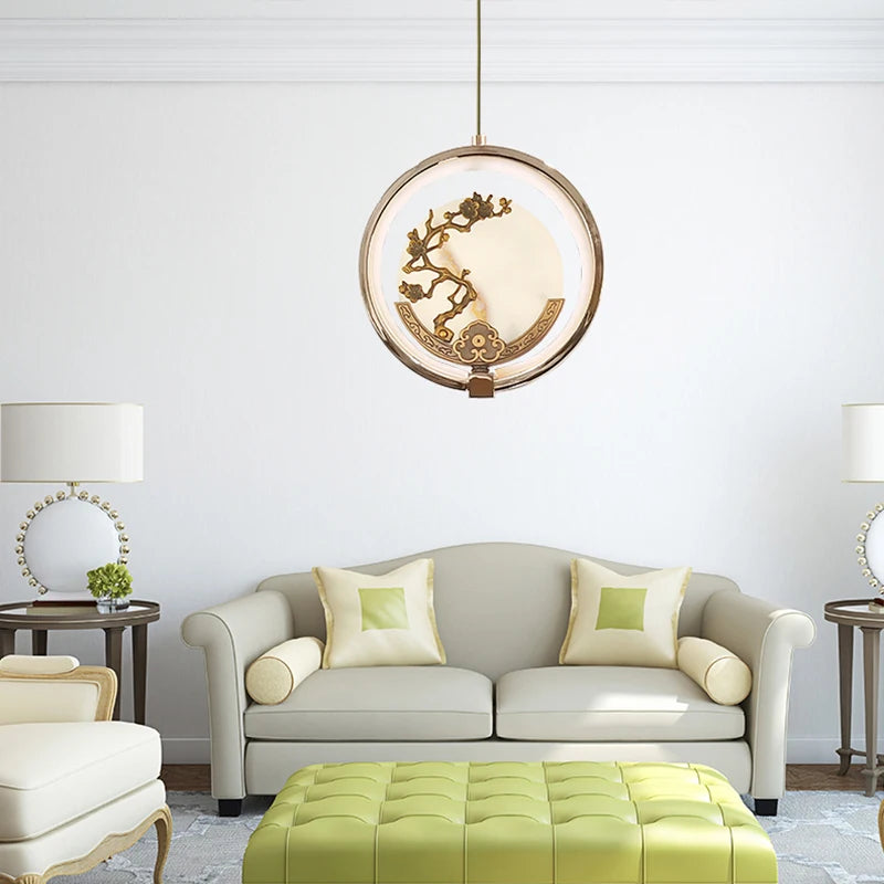 Lighting restaurant chandelier fishing line lamp