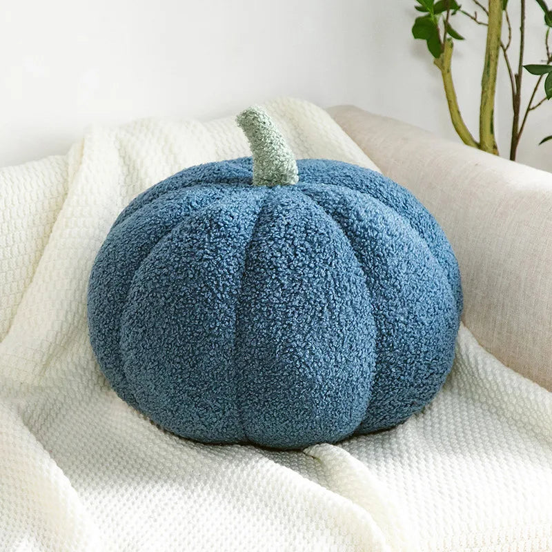 New Decorative Cushion Activity Plush Nordic Ins Sofa Backrest Orange Pumpkin Pillow for Living Room Cute Pillow Home Decoration