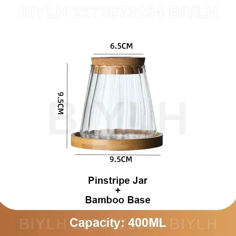 2/1 Pcs Hydroponic Plants Glass Flower Pots Home Decoration Transparent Small Vase Plant Pots With Base Tray Garden Accessories