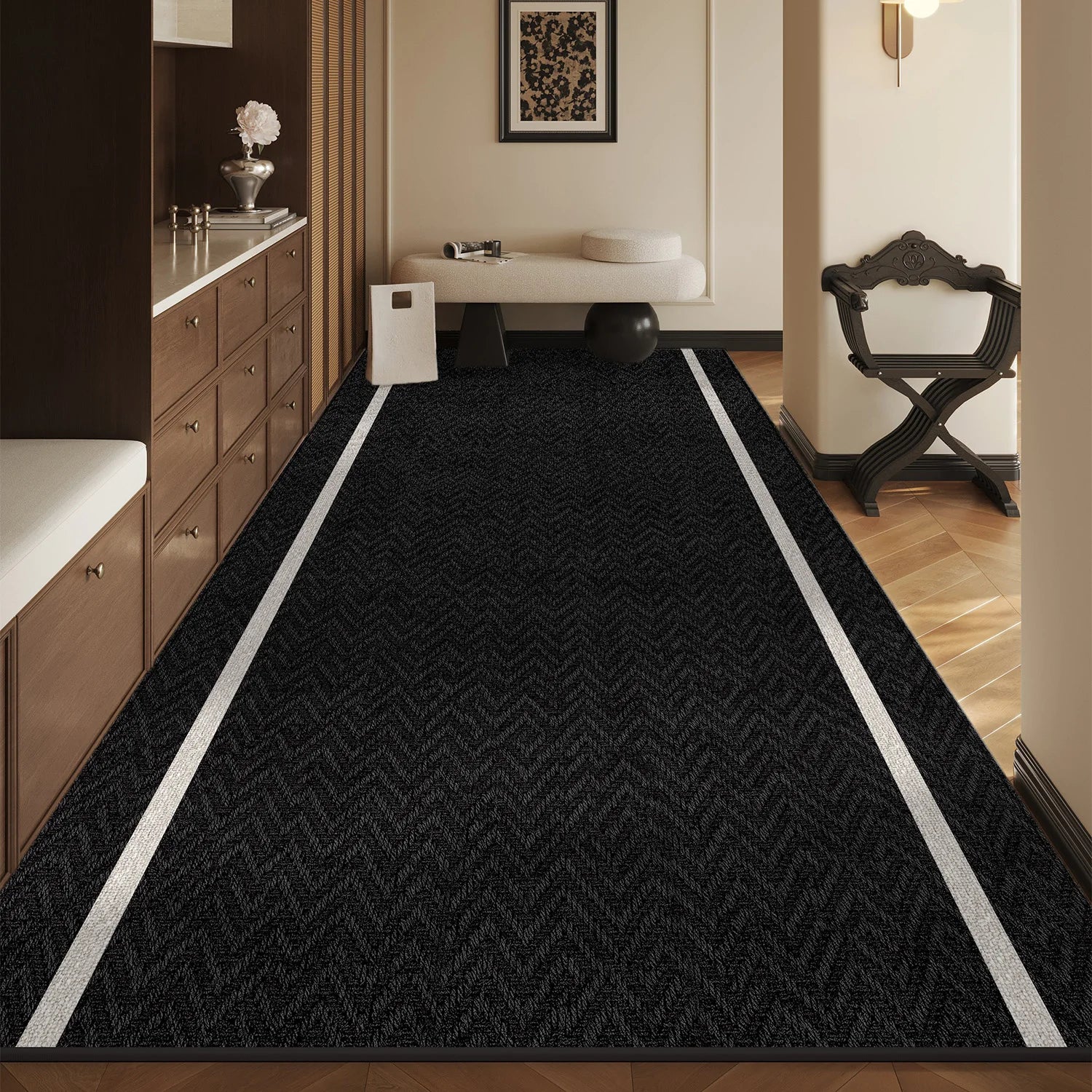 Hallway Carpet Runner Rug Long Corridor Floor Mat Entrance Doormat Large Area Door Mats Anti-slip Home Decor Ковер В Прихожую