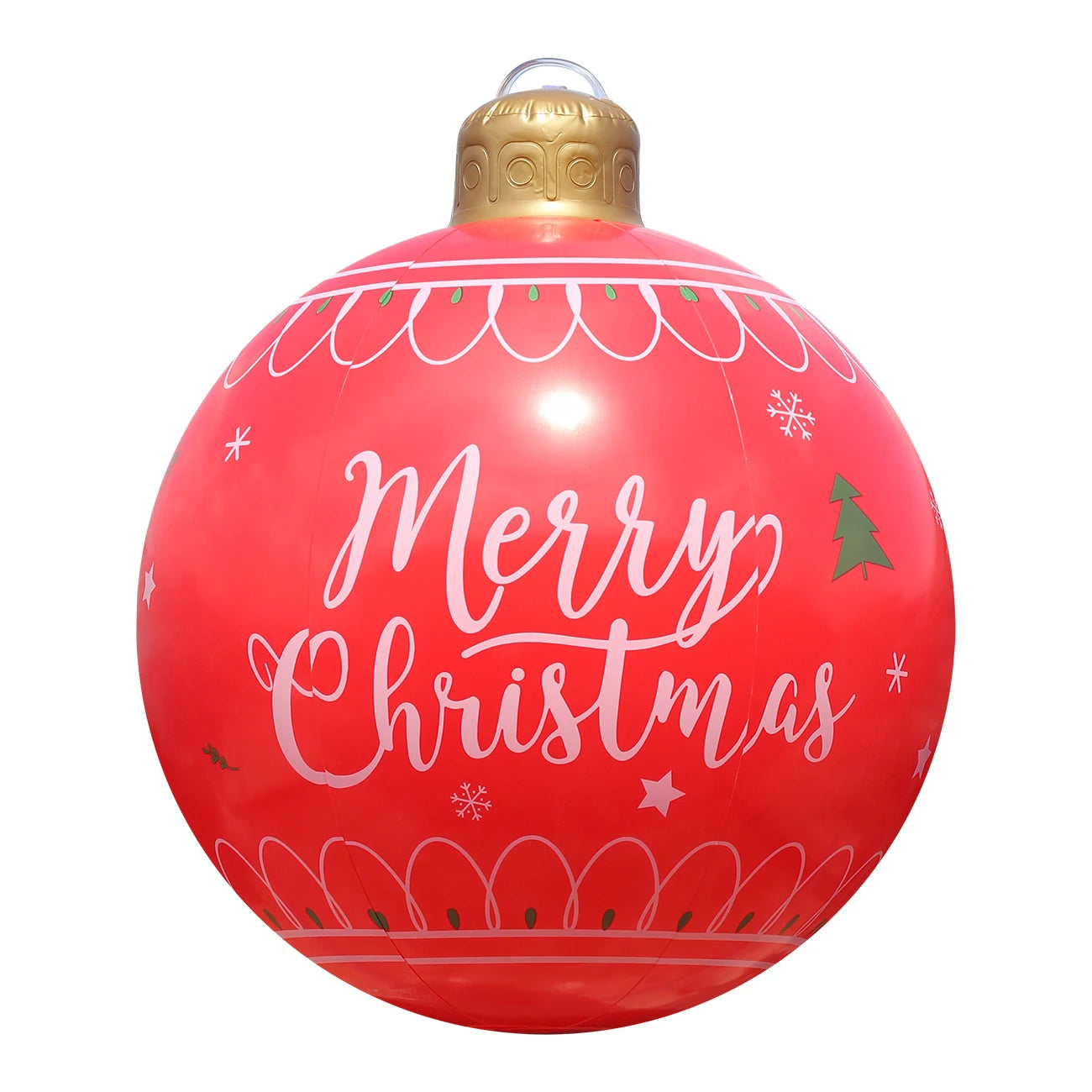 Inflatable Decorations PVC Inflatable Ornaments for Christmas Tree Yard Lawn Porch Winter Holiday Merry Christmas Outdoor Decor