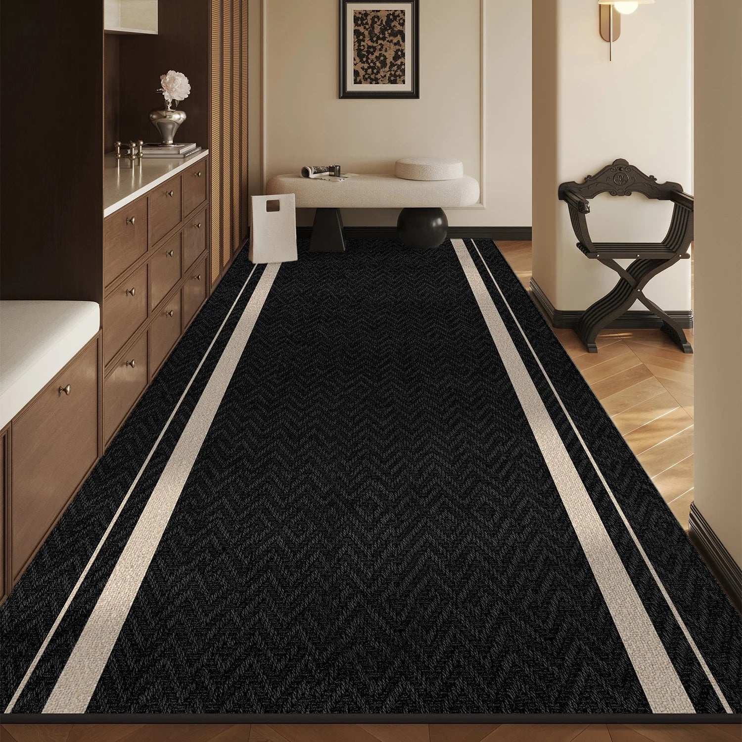 Hallway Carpet Runner Rug Long Corridor Floor Mat Entrance Doormat Large Area Door Mats Anti-slip Home Decor Ковер В Прихожую