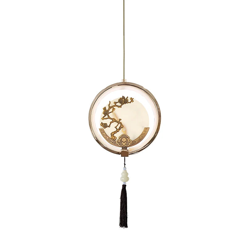 Lighting restaurant chandelier fishing line lamp