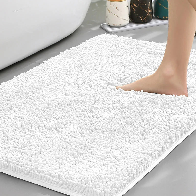 Bath Mat Cheap  Thicken Memory Carpet Rugs Toilet Bathtub Room Living Room Door Bathroom Absorbent Foot Floor Mats