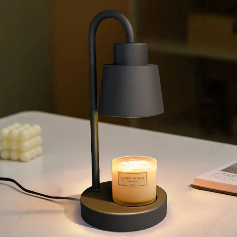 Retro Electric Candle Melting Lamp with Dimming Switch