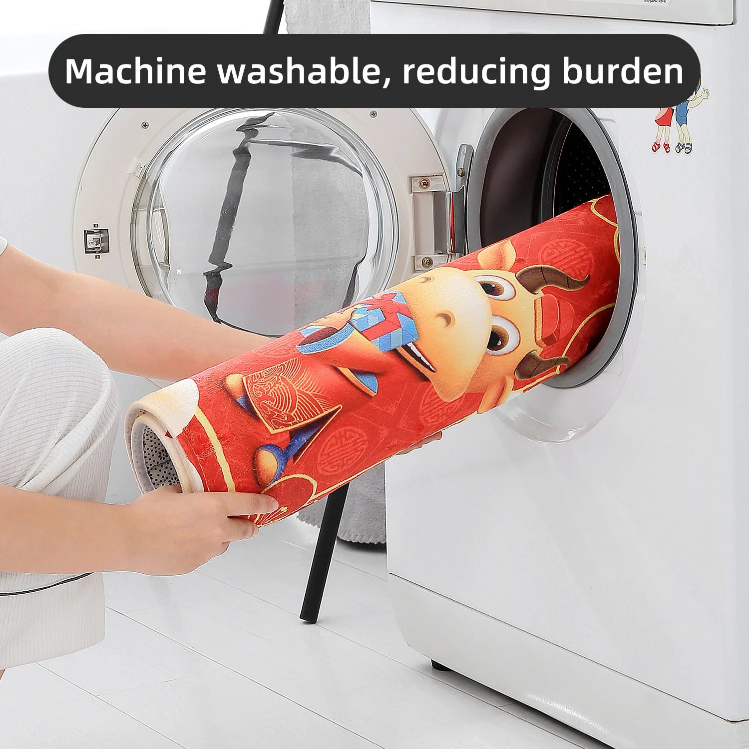 1pc Floral & Letter Graphic Door Mat Doormat Carpets Rug Carpet Bath Kitchen Garden Anti-Slip Small Home Kitchen Welcome Mats